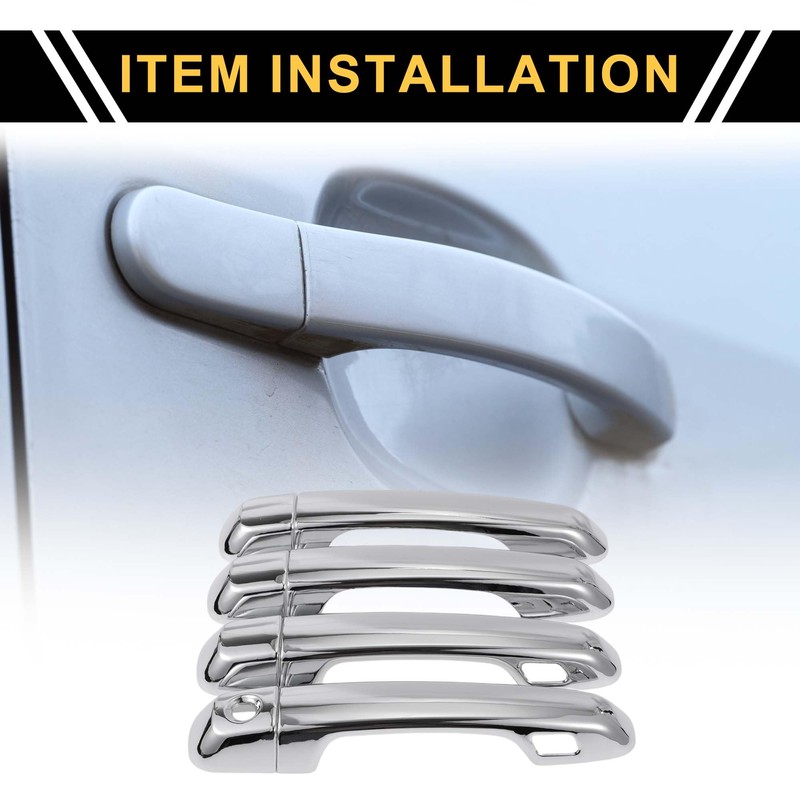REPAIROCK 4pcs Exterior Door Handle Cover Car Door Handle Protector