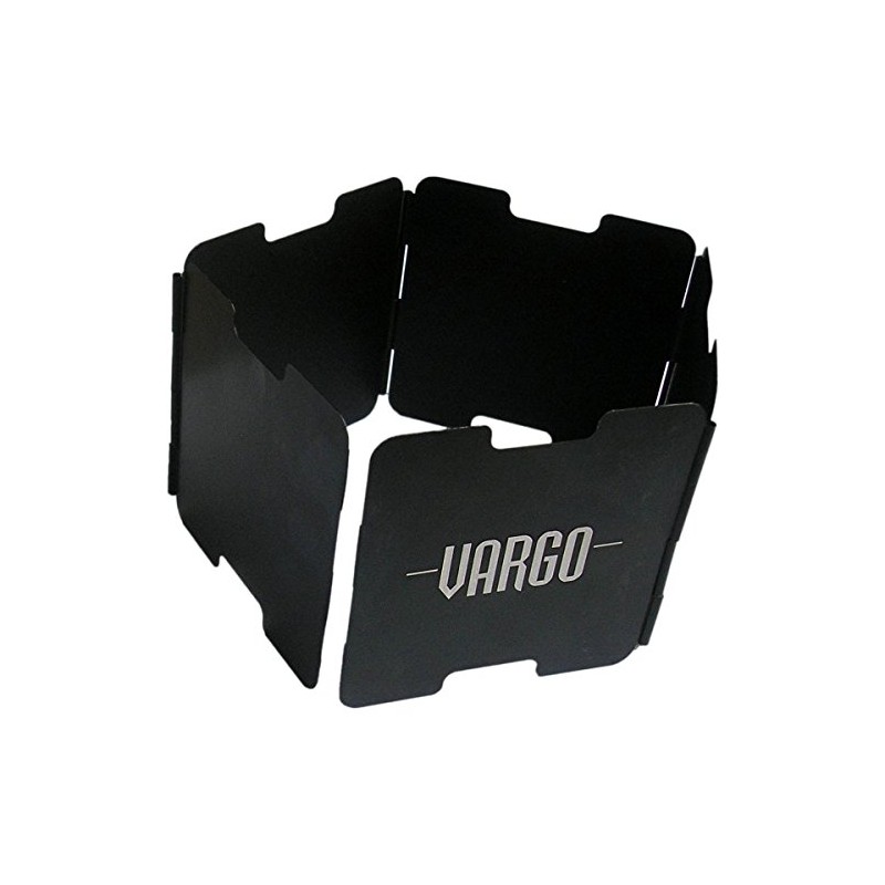 Vargo 1644270 Aluminium Wind Shield Black