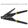 Portable Nylon Cable Tie Gun Adjustable Tension Plastic Zip Tie
