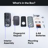 Wyze Auto-Lock Bolt, Fingerprint Keyless Entry Door Smart Bluetooth Deadbolt