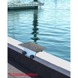 Brocraft Crestliner Boat Downrigger Bracket/Downrigger Bracket for Crestliner SureMount System/SureMount Downrigger Bracket/Crestliner SureMount Accessories