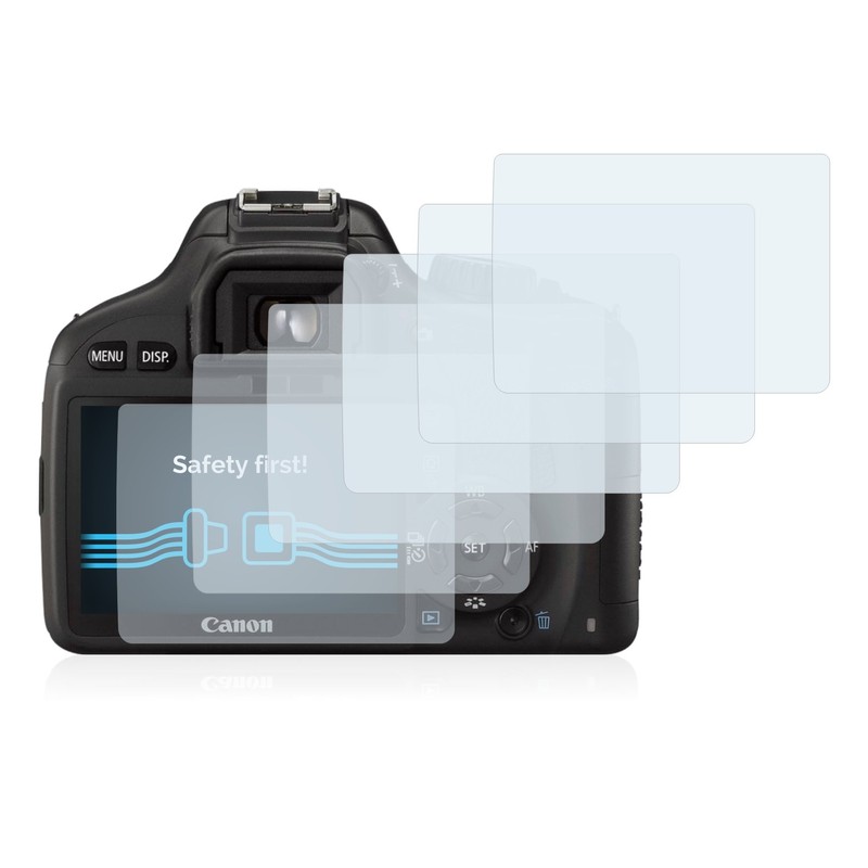 Savvies 6 Pack Screen Protector compatible with Canon EOS 550D