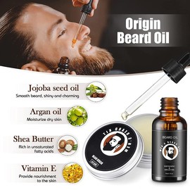 Birthday Gifts for Men, Mens Gifts, Unique Beard Care Kit for Men Best Friends Male Dad Brother Husband Fiance Him Boyfriend Coworker, Gift Ideas Gifts for Him
