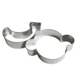 GXHUANG Monkey Cookie Cutters Set - Stainless Steel, for Anniversary Birthday Wedding Party (Silvery) by GXHUANG