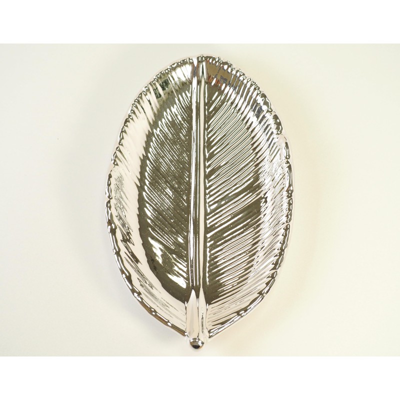RELIGHT Natural Stone, Crystal, Ripple, Feather, Small Plate, 2-piece Set,