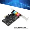 ASHATA PCIe Sound Card, 5.1 Internal Sound Card for PC