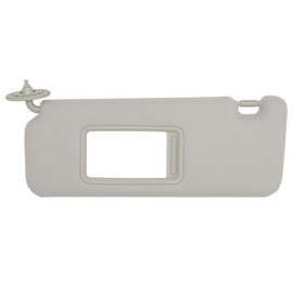NHILES Driver Left Side Sun Visor Replacement Fits for Toyota Scion TC 2005-2010 Sunshade Without Light 7432021150B0 Color Gray