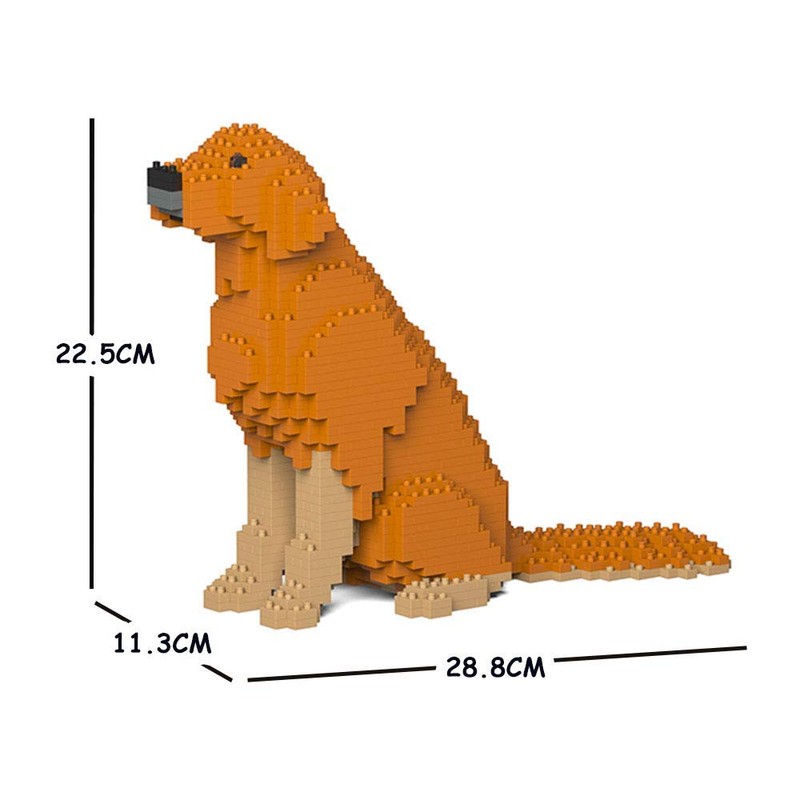 JEKCA Golden Retriever 03S-M02 | Dog Plastic Building Blocks |