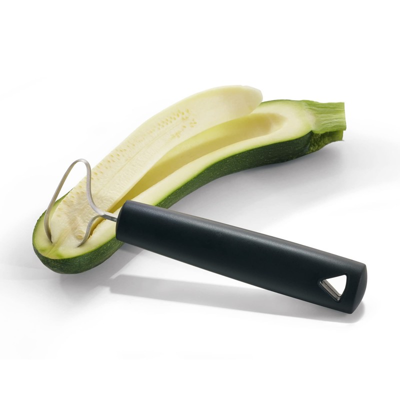 triangle Fruit and Vegetable Corer - Ultra-Sharp Stainless Steel with