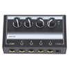 4 Channel Sound Mixer HA400A Ultra Low Noise Professional Monitor