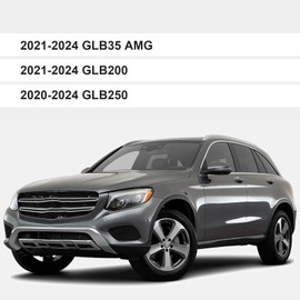 All Weather Rubber Car Floor Mats Compatible with 2020 2021 2022 2023 2024 GLB250 2021-2024 GLB200 GLB35 AMG，3Pcs Full Set Automotive Floor Mats & Cargo Liners Interior Car Accessories