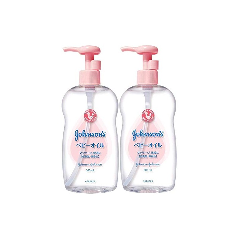 Johnson Baby Oil, Lightly Scented, 10.1 fl oz (300 ml)