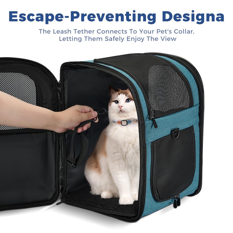 Apollo Walker Dog & Cat Carrier Backpack for 4-18lb Pets