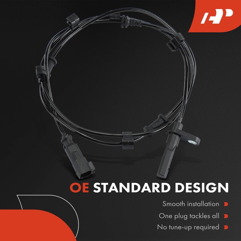 A-Premium ABS Wheel Speed Sensor Compatible with Ram Models -