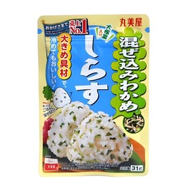 Marumiya Wakame Shirasu Furikake Japanese Fish Seaweed Rice Seasoning