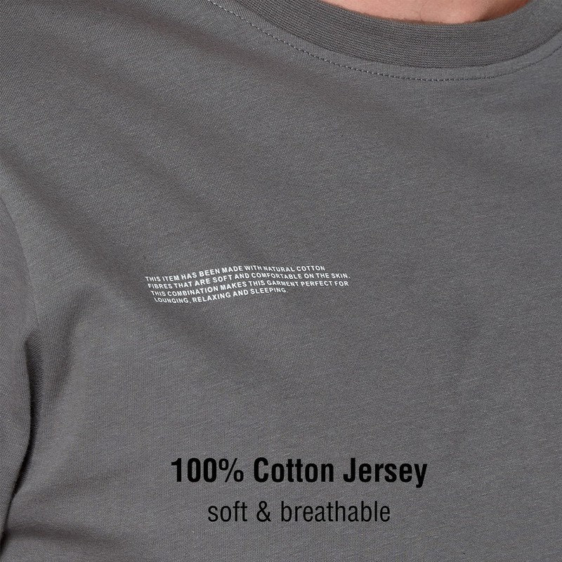 The Essentials Wardrobe Mens TEW Shorty Pyjamas - Dark Grey