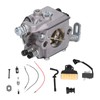 Carburetor Air Filter Ignition Coil Fuel Line Tune Up Kit