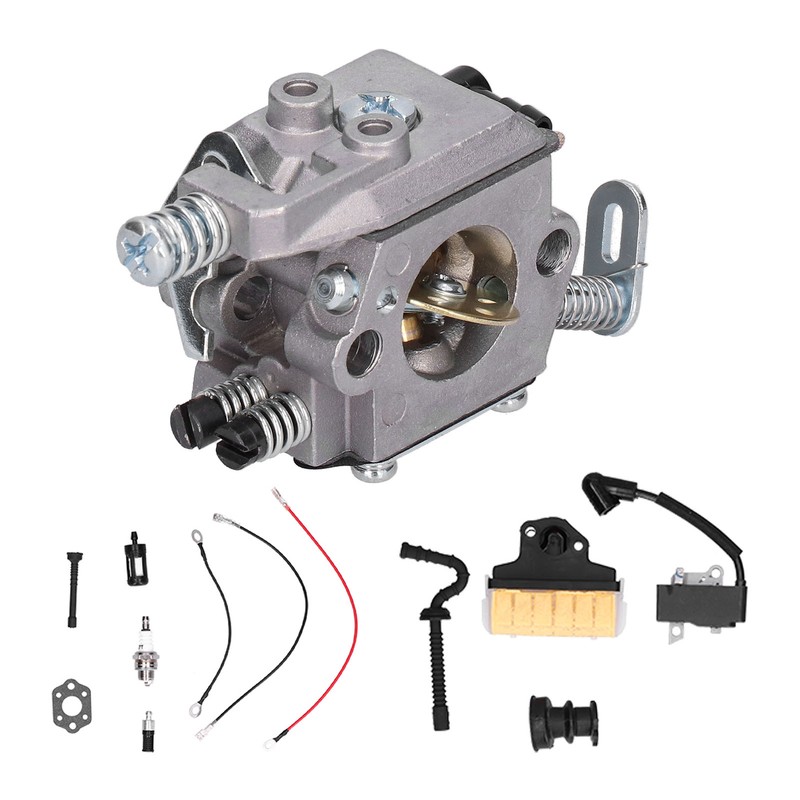Carburetor Air Filter Ignition Coil Fuel Line Tune Up Kit