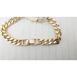 Esclava San Judas Tadeo Oro Laminado Joyería Natural