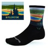 Swiftwick- VISION SIX Impression, Parks Edition, Running and Cycling Socks