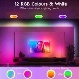 ORYAR Rechargeable Motion Sensor Ceiling Light with Remote, Wireless Battery Operated Closet Light with 13 Colors Changing, 0.55″ Magnetic Lights for Shower Bathroom Closet Hallway Pantry, 1 Pack
