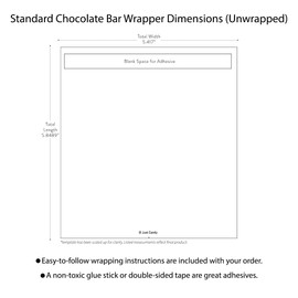 24ct 80th Birthday Party Favors Custom Wrappers for Candy Bars (24 Count) - Candy Not Included