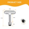 2Pcs P1300-PART-13-KEY Fire Hydrant Water Key, Water Spigot Key for