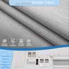 MANSNIX Smart Motorized Blinds with Remo324242 Blackout Electric Blind for