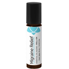 Aceite Esencial Migraine Relief - Roll On 10 ML - Para Dolores de Cabeza y Migraña - Con Aceites 100% PURO PREMIUM QUALITY