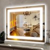 ROLOVE Lighted Vanity Mirror with Lights, LED Makeup Mirror with