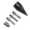 5Pcs Firewood Log Splitter Drill Bit Steel Wood Splitting Logs