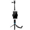 TELESIN Selfie Stick Telescopic Link Mini Tripod Mobile Phone Clip