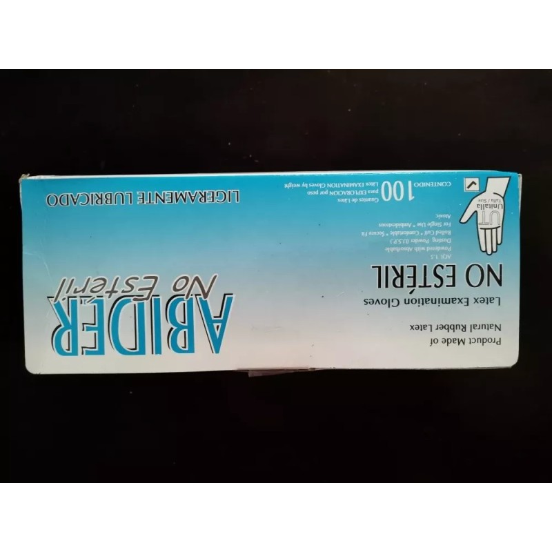 Abiderm Guantes De Latex Abiderm