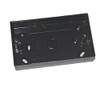 Black Electrical Surface Patress Box (2 Gang)