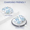 Maxjoy for AirPods Pro 2nd/1st Generation Case, Clear Flower AirPods