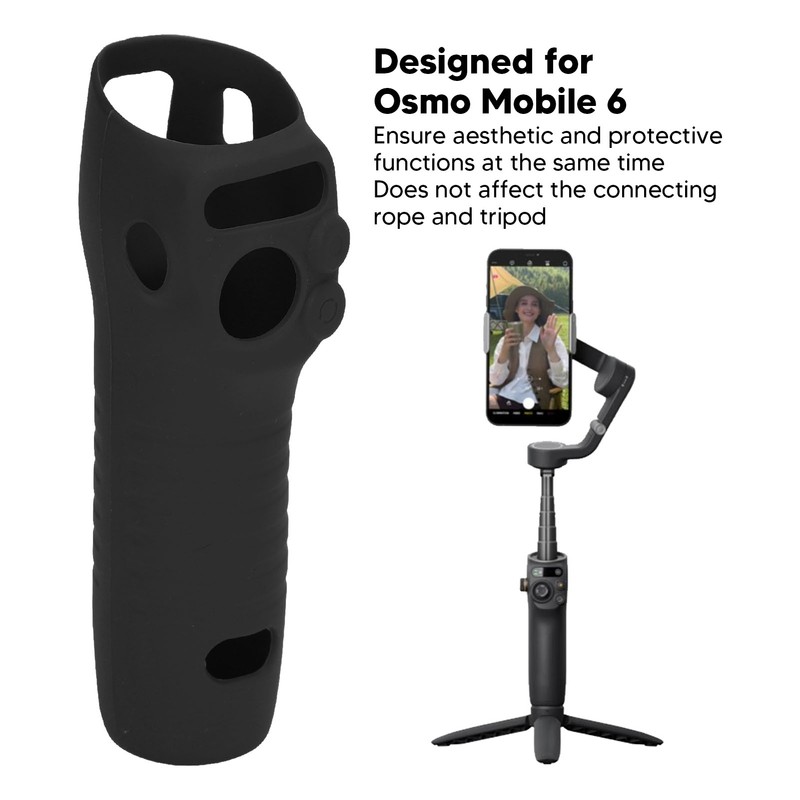 Protective Case Silicone Tight Fit Anti Skid Dustproof Stabilizer Handle