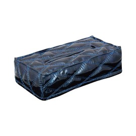 Jet Inoue 594994 Mokomokotish Case, W Stitch, Square Shape, Maverick, Blue