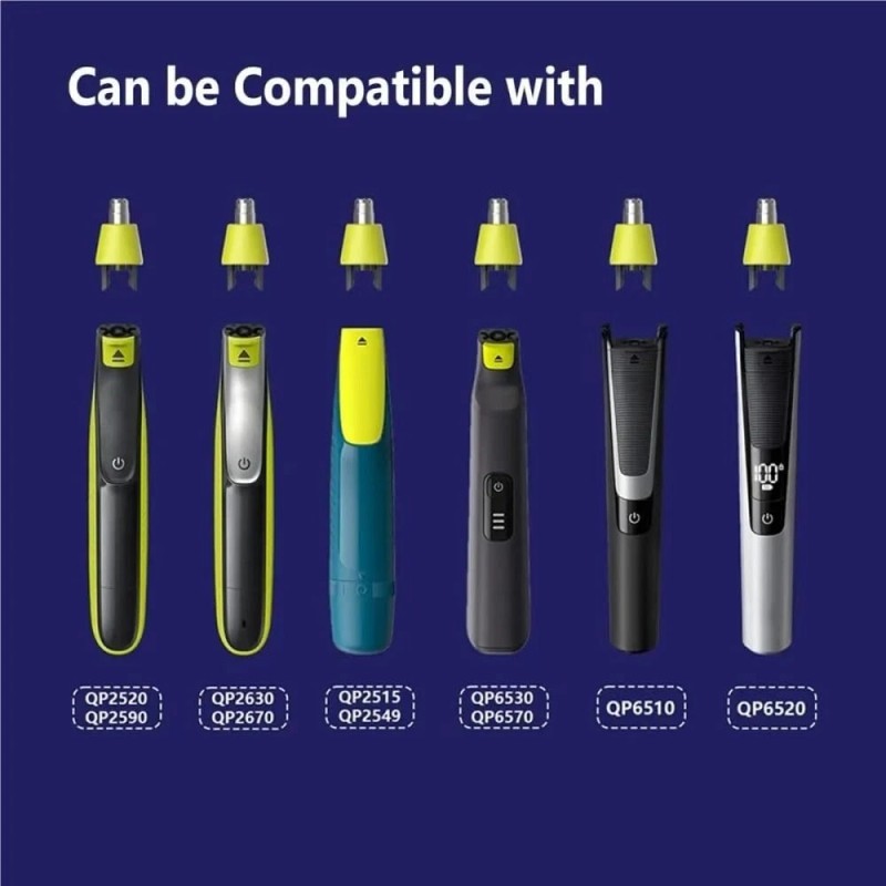 Electric Shaver/Nose Hair Trimmer Replacement Blade(2 pcs)Compatible with Philip