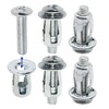 BENLIUDH 20pcs Hollow Wall Anchors for Thin Walls Heavy Duty,