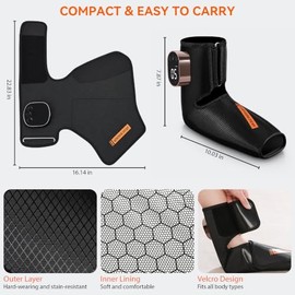 Cordless Foot Ankle Massager for Pain and Circulation