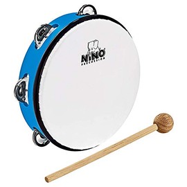 NINO Percussion ABS Tambourine - Blue (NINO51SB)