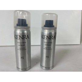 2 X Kenra  #25 Volume Super Hold Finishing Hair Spray 1.5 oz/42.5 g Travel Size
