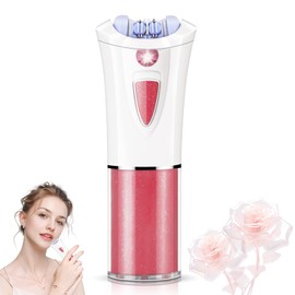 Epilator for Women Facial Hair Removal, Smooth Glide Electric Epilator with LED Light, Rechargeable Electric Hair Remover for Face, Bikini, Arms & Legs, Women's Electric Tweezers for Facial Use