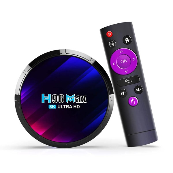 Android 13.0 TV Box,H96 Max DDR4 4GB RAM 64GB ROM