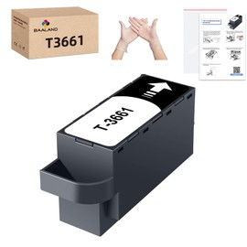 BAALAND T3661 Ink Maintenance Box for XP-6100 XP-15000 XP-970 XP-6000 XP-8500 XP-8600 XP-8700 Expression Premium Photo Printer (T366100/T366 Maintenance Box)