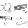 Spring Collars for Barbell, Locking Collars Barbell Clamps Weightlifting -