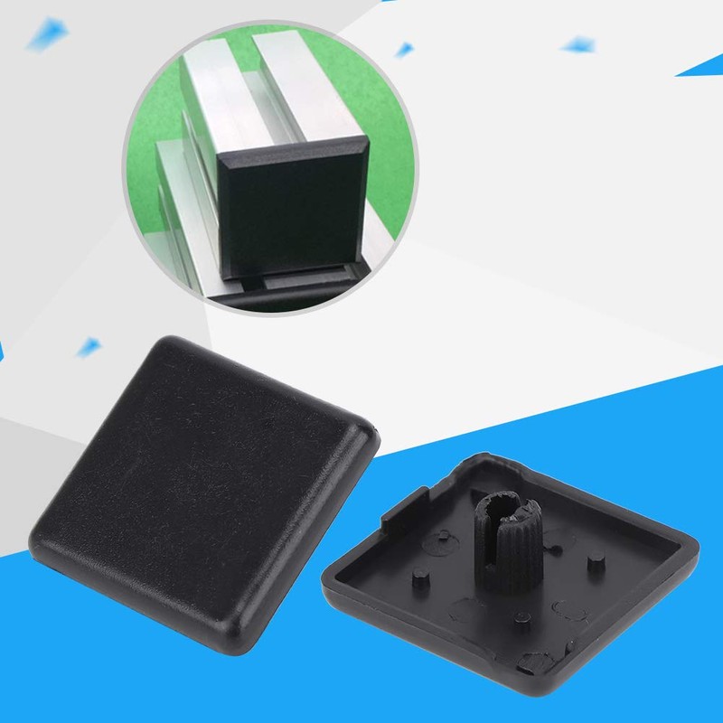 50pcs Aluminum Profile End Cap Covers for 2020/3030/4040 EU Standard