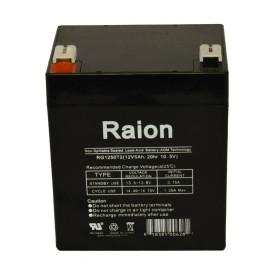 Raion Power 12V 5Ah T2 F2 Battery For Energy Power EP-SLA12-5