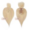 MY-LADY Human Hair Toppers for Women Real Remy Hair 150%