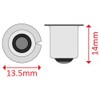 CEC Industries PR17 Bulbs, 4.9 V, 1.47 W, P13.5s Base,